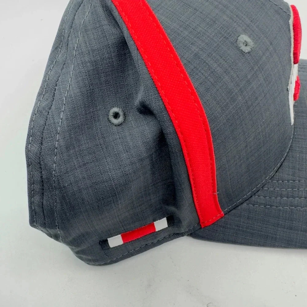 Nike Dri-Fit Classic99 Unisex Ohio State Buckeyes Team Logo Swoosh Black Red - Picture 2 of 5